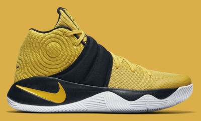 Nike Kyrie 2 Australia Yellow Black Pittsburgh Pirates Steelers