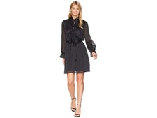 Bardot Womens Lou Wrap Dress Black Size Small