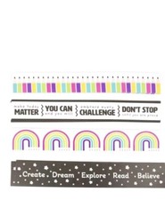 Sealed Teachers Toolbox Reversible Bulletin Board Borders Double Sided 48 Pieces