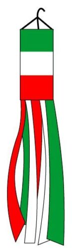 Italy Italian Windsock Polyester 60 Inch Garden Outdoor Wind Sock Decoration - Picture 1 of 1