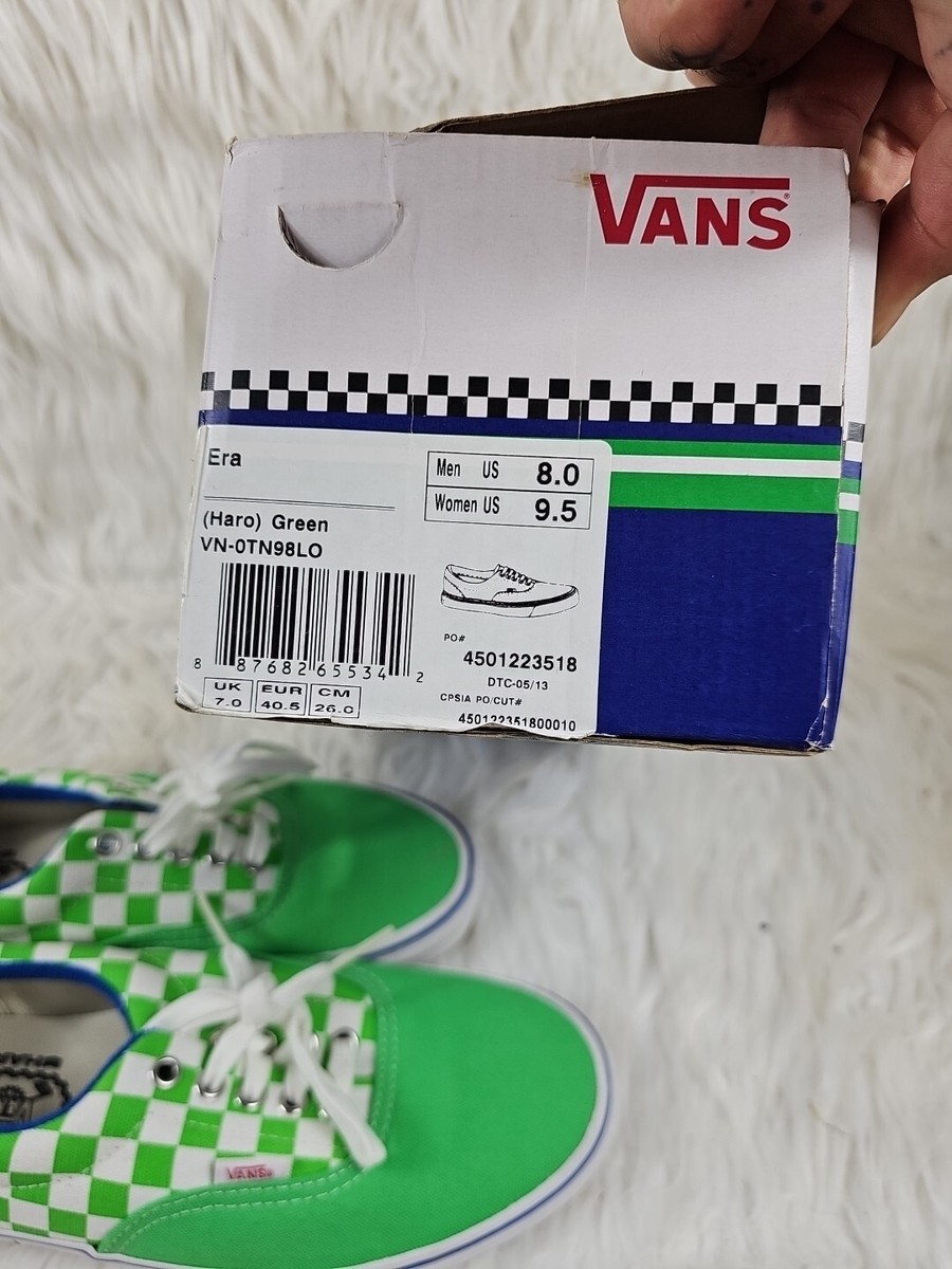 Super Rare Vans Bob Haro BMX Freestyler Low Shoes Men's Size