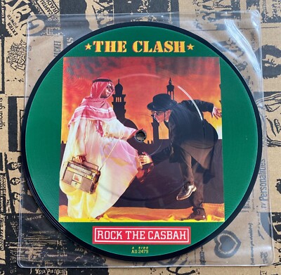 The Clash - Rock the Casbah 7'' Picture Disc - 1982 CBS UK