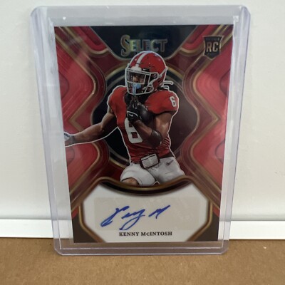 Kenny McIntosh Rookie Auto Color Match #RS-KMC
