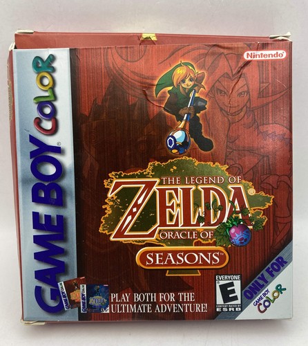 2001 The Legend of Zelda Oracle of Seasons - Game Boy Color - Picture 1 of 20