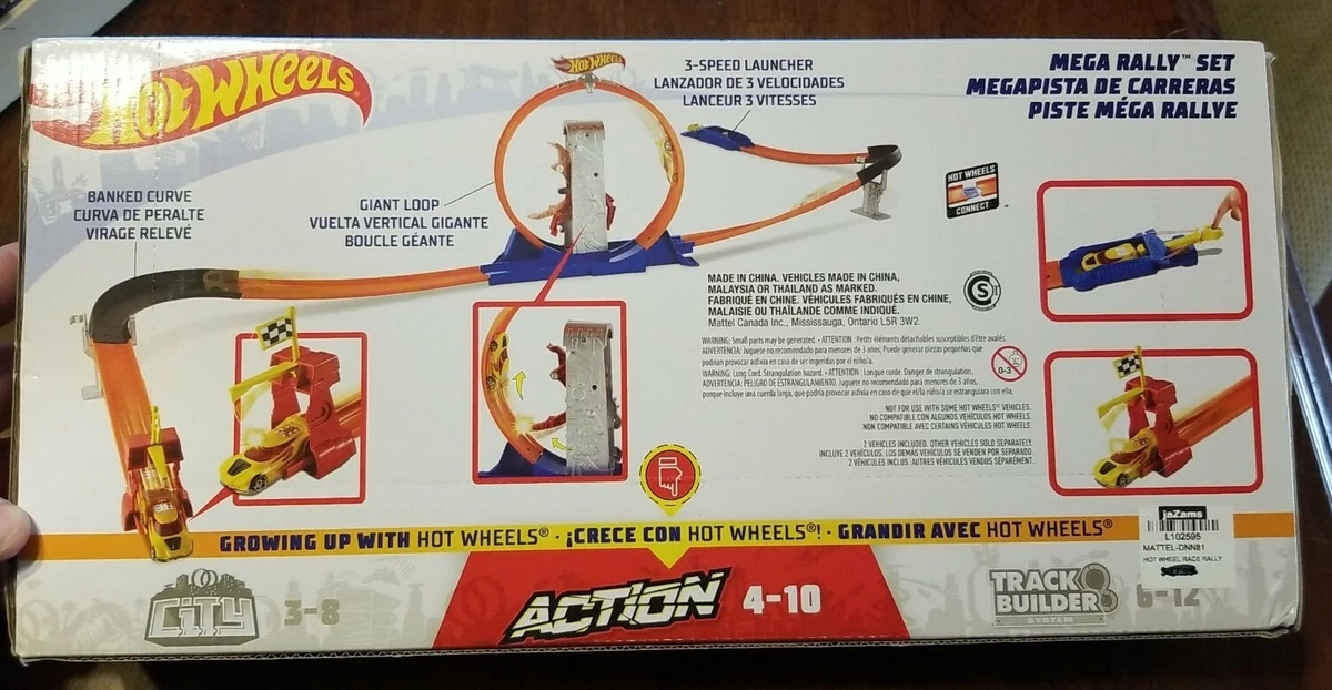 Hot Wheels 3-1 ACTION MEGA RALLY #3 Set - BRAND NEW!!!