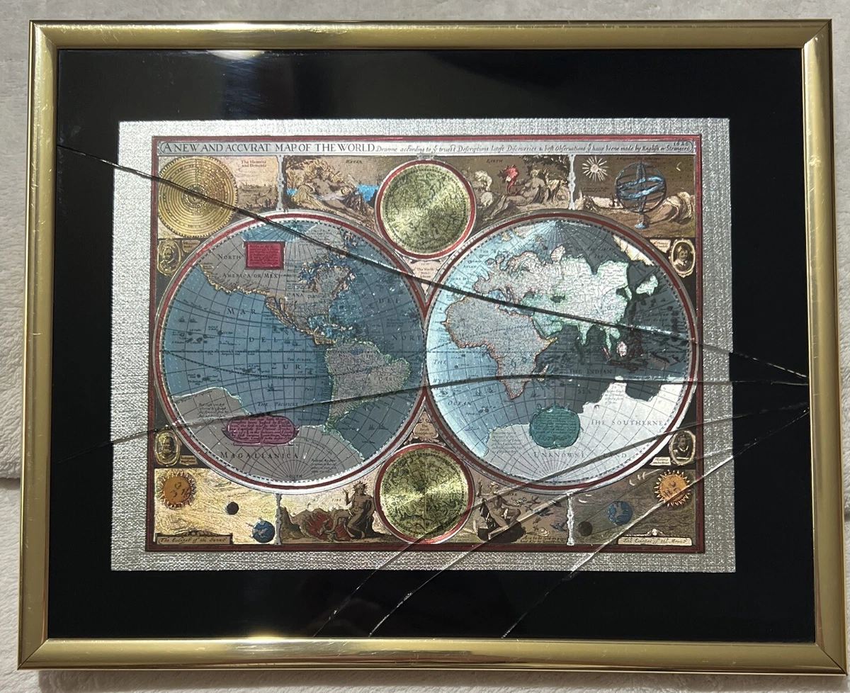 1980-1989 Date Range Antique World Maps & Atlases for sale | eBay
