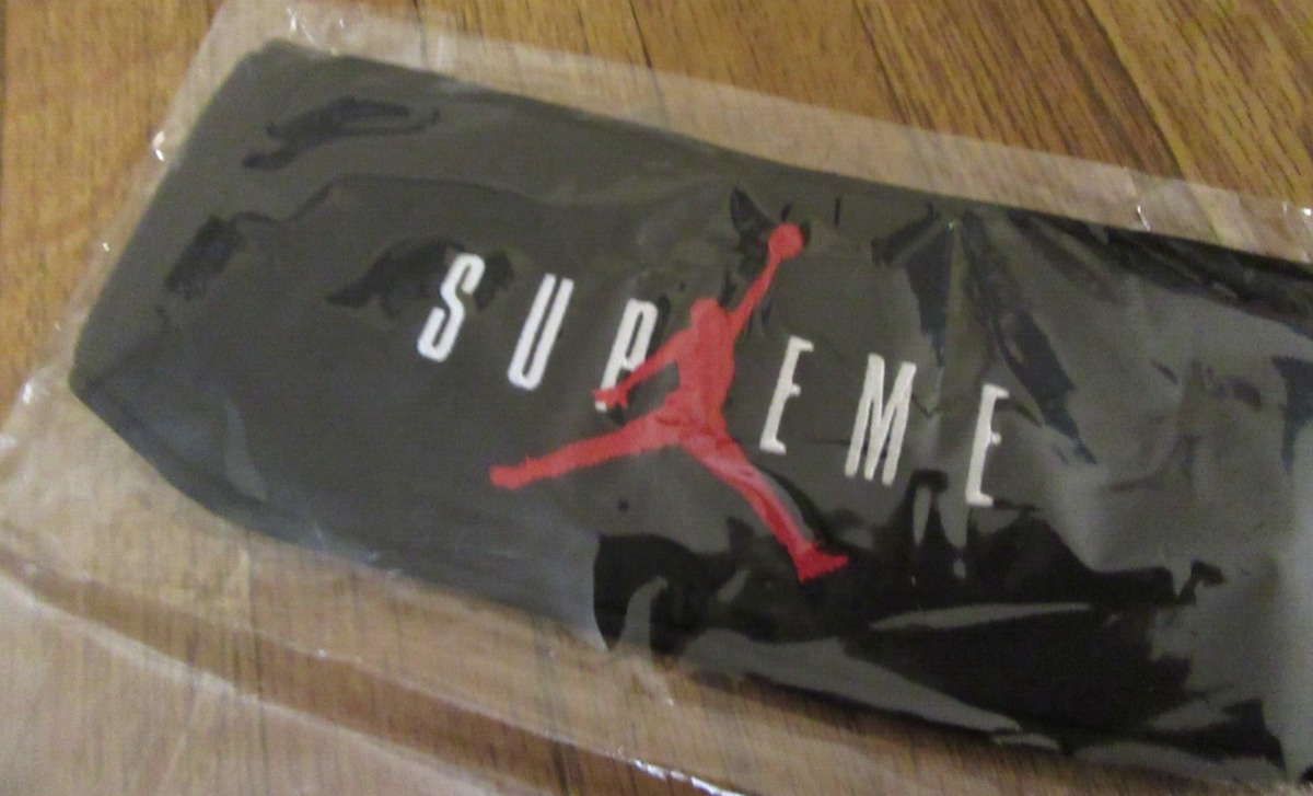 小物 Supreme Jordan Headband Supreme Jordan Headband Black - FW24 - US