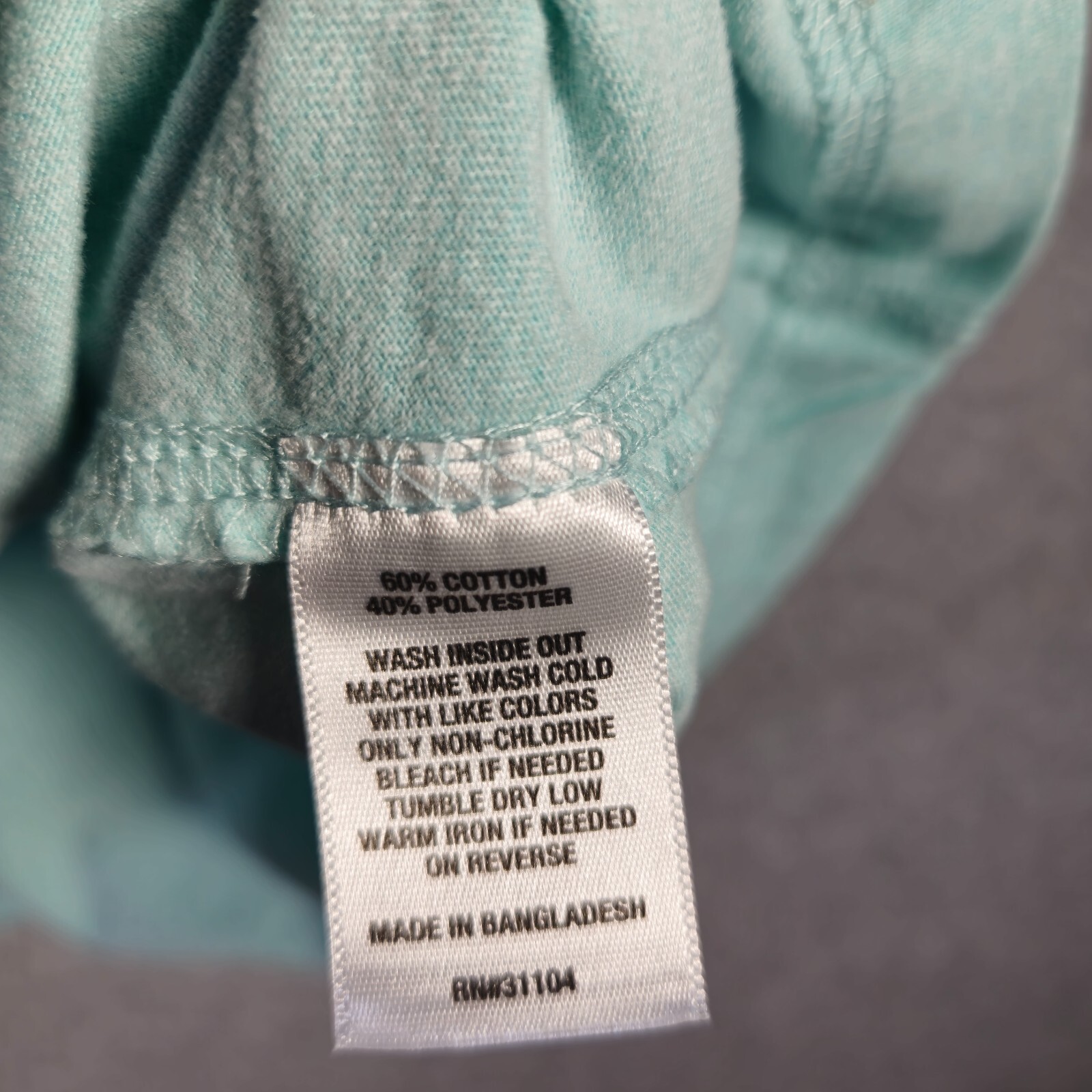 Ocean + Coast Mens Super Soft Basic Light Blue Ba… - image 4