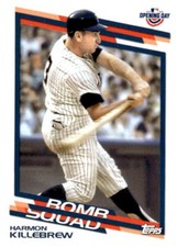 2022 Topps Opening Day Bomb Squad #BS-2 Harmon Killebrew Minnesota Twins HOF