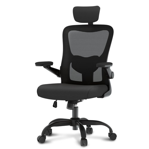 FLEXISPOT Ergonomic Office Chairs Mesh Computer Desk Chair, 3D Flip-up Armrests - Picture 17 of 41