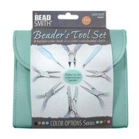 Beadsmith 8 Fashion-light Blue Tool Set For Making Jewelry With Coordinated Clut on sale Beadsmith 8 Fashion-light Blue Tool Set For Making Jewelry With Coordinated Clut on sale
