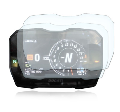 Ducati Multistrada V4 2021+ Tachoschutzfolie Displayschutzfolie Screen Protector