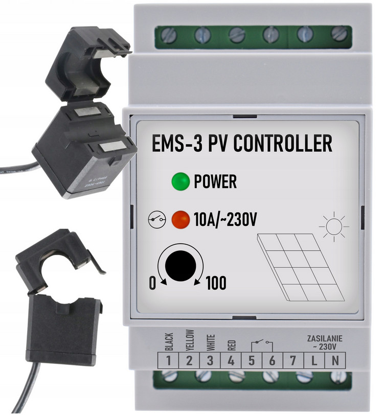 Controlador de uso fotovoltaico de agua caliente doméstica autoconsumo de energía solar fotovoltaica