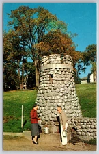 Vintage Postcard Cold Spring Park, Woonsocket, Rhode Island