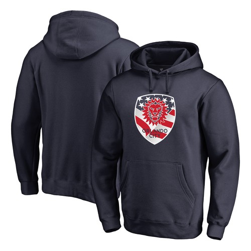 Men's Navy Orlando City SC Club and Country Pullover Hoodie