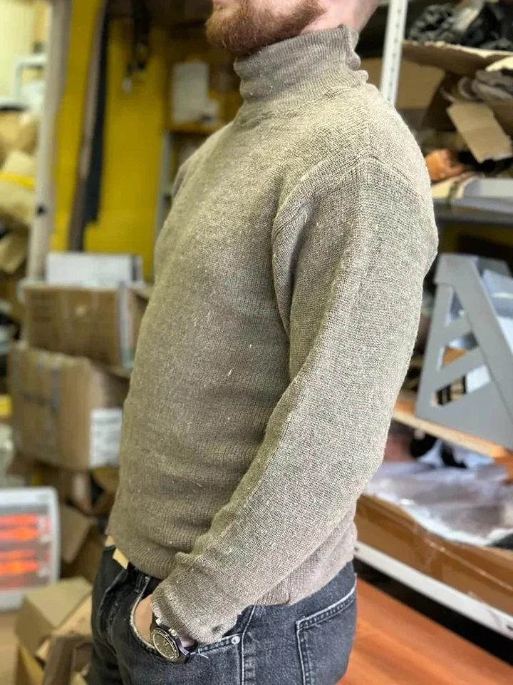 New! Winter jumper of the pilot-engineer of the USSR Air Force Wool Camel 30% - Image 3 of 4