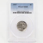 1937 Buffalo Nickel MS65 PCGS Philadelphia
