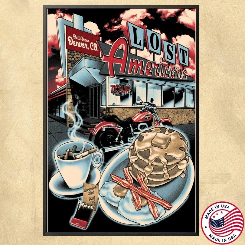 MGK 2025 Denver Poster – Nov 23 Event Concert Artwork Print - Wall Decor