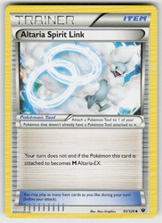 Altaria Spirit Link 91/124 XY Fates Collide Uncommon Trainer