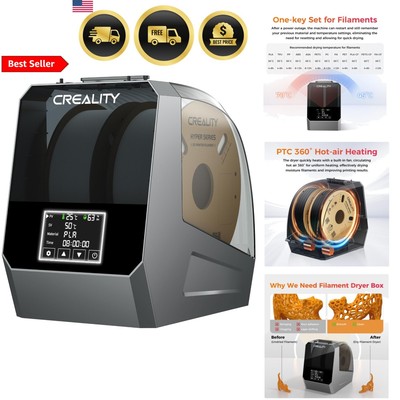 Filament Dryer 3D Printing Filament Humidity Monitor Variety Preset