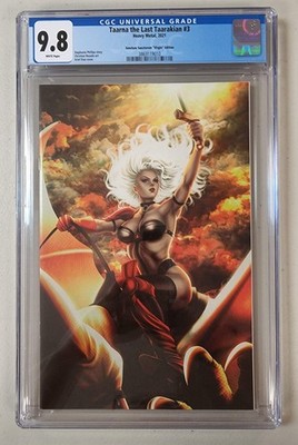 9.8 CGC TAARNA #3 ARIEL DIAZ VIRGIN VARIANT [3869119010]