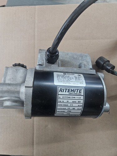 Used RiteHite DokLok Motor PN 0177346 Mfg Date July 2025  4 Months Of Use