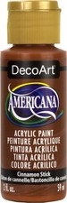 6er Pack - DecoArt Americana Acrylfarbe 2 Unzen - Zimtstange - DA-391