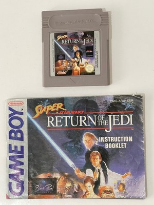 Super Star Wars Return of the Jedi Game Boy DMG-ARJP-EUR Modul mit Anleitung