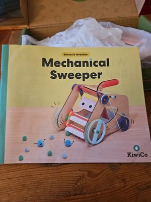 Kiwico Mechanical Sweeper Spielzeug zum Zusammenbauen Mit Anleitung, Kleiner Def
