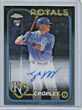 Tyler Cropley 2024 Topps Chrome Autograph Rookie