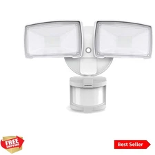 Energy Efficient 30W Motion Sensor Outdoor Light, Adjustable & Waterproof Design