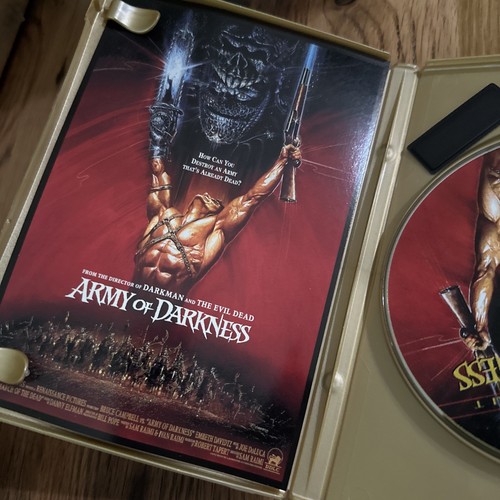 Army Of Darkness DVD Tested Working Directors Cut Bruce Campbell - Foto 3 di 5