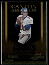 2006 Playoff Absolute Memorabilia #CA-22 Eli Manning Canton Absolutes Gold #/100