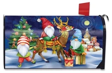 Briarwood Lane Happy Holiday Gnomes Mailbox Cover