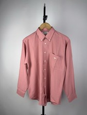 Vintage 90s Giorgio Armani Bottom down pocket Shirt Rare Men  s M / 15/39 Size