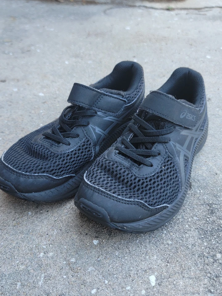 Asics Contend 7 PS Negro Gris Juvenil Talla 1 #P3 Foto 2 de 4