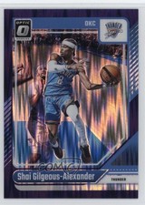 2024-25 Panini Donruss Optic Purple Shock Prizm Shai Gilgeous-Alexander #127