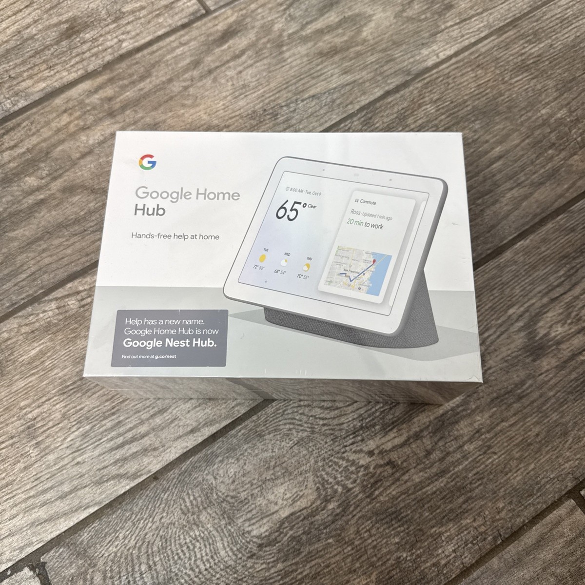 Google Nest Hub 1st Gen GA00515-US - Charcoal for sale online | eBay