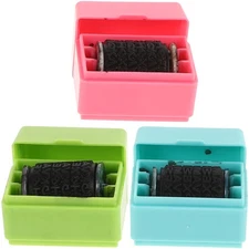 3 Pcs Confidential Stamp Privacy Protector Roller Redacting Identity Security