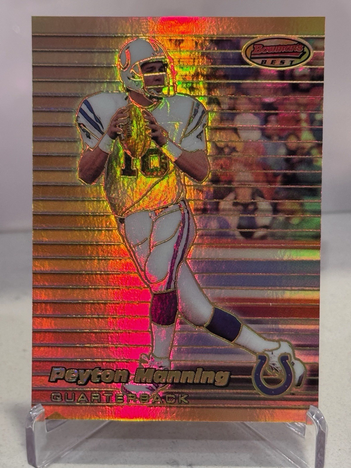1999 Bowman's Best - Peyton Manning #70 Refractor /400
