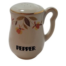 Hall China Jewel Tea Autumn Leaf Range Pepper Shaker