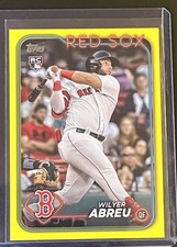 2024 Topps Series 2 - Wilyer Abreu #672 Yellow (RC)