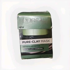 L'Oreal Pure Clay Mask Detox & Brighten 1.7 Oz