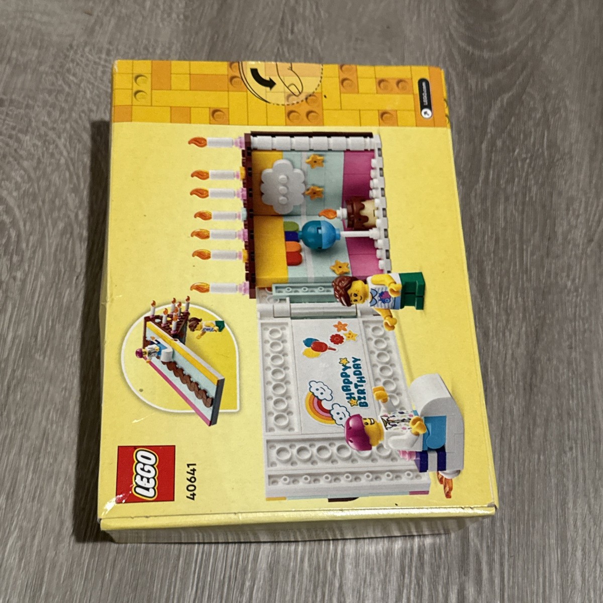 NIB Lego 40641 Birthday Cake Building kit Toy Set 211 Pcs 7+ | eBay