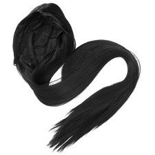 Synthetic Fiber Long Straight Hair Wig for Cosplay Use