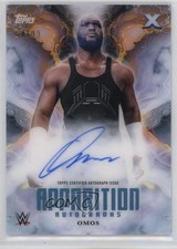 2025 Topps Exalted WWE Apparition Omos #APA-OMS Auto 1s73