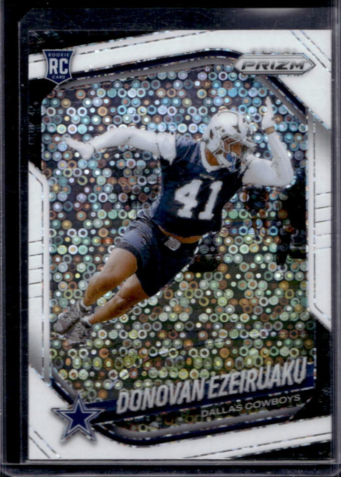 2025 Panini Prizm Donovan Ezeiruaku RC White Disco Rookie #314 Cowboys