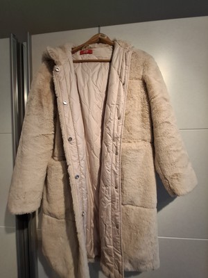 Esprit Damen Mantel Beige Gr.XS
