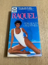 Raquel Total Beauty and Fitness VHS Raquel Welch Workout Video 1984 HBO Cannon