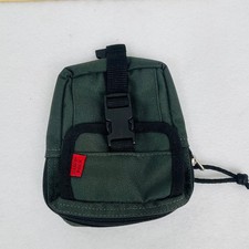 Strap Pack Olive Green Canvas Utility Pouch Belt Clip Tactical Gear Bag